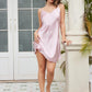 ELEGANZA - Adjustable silk nightdress with adjustable straps for women