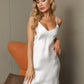 ELEGANZA - Adjustable silk nightdress with adjustable straps for women