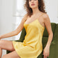 ELEGANZA - Adjustable silk nightdress with adjustable straps for women